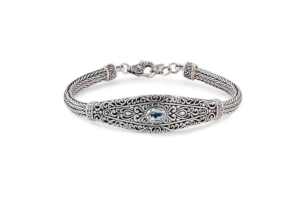 Argo Bracelet- Blue Topaz