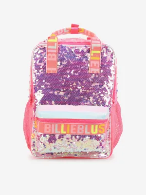 Billieblush Girls Sequinned Backpack in Multicolour (36cm)