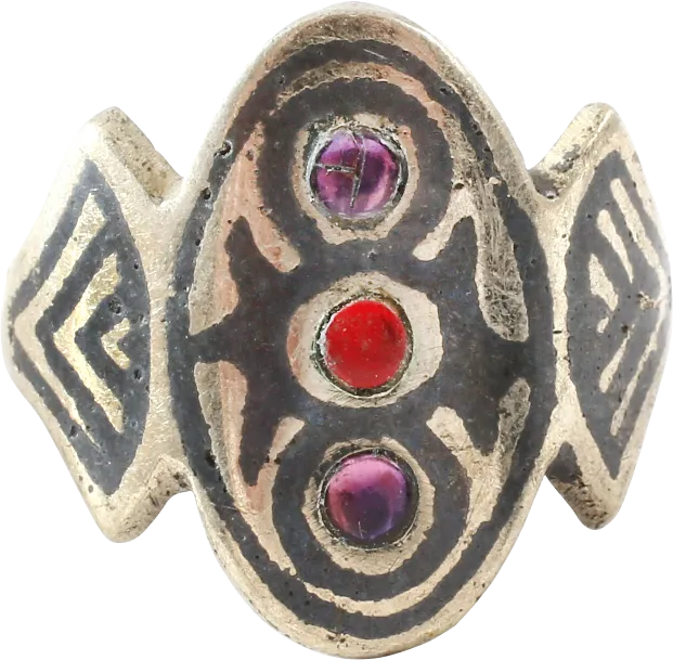 COSSACK WARRIOR'S RING, SIZE 8 ¾