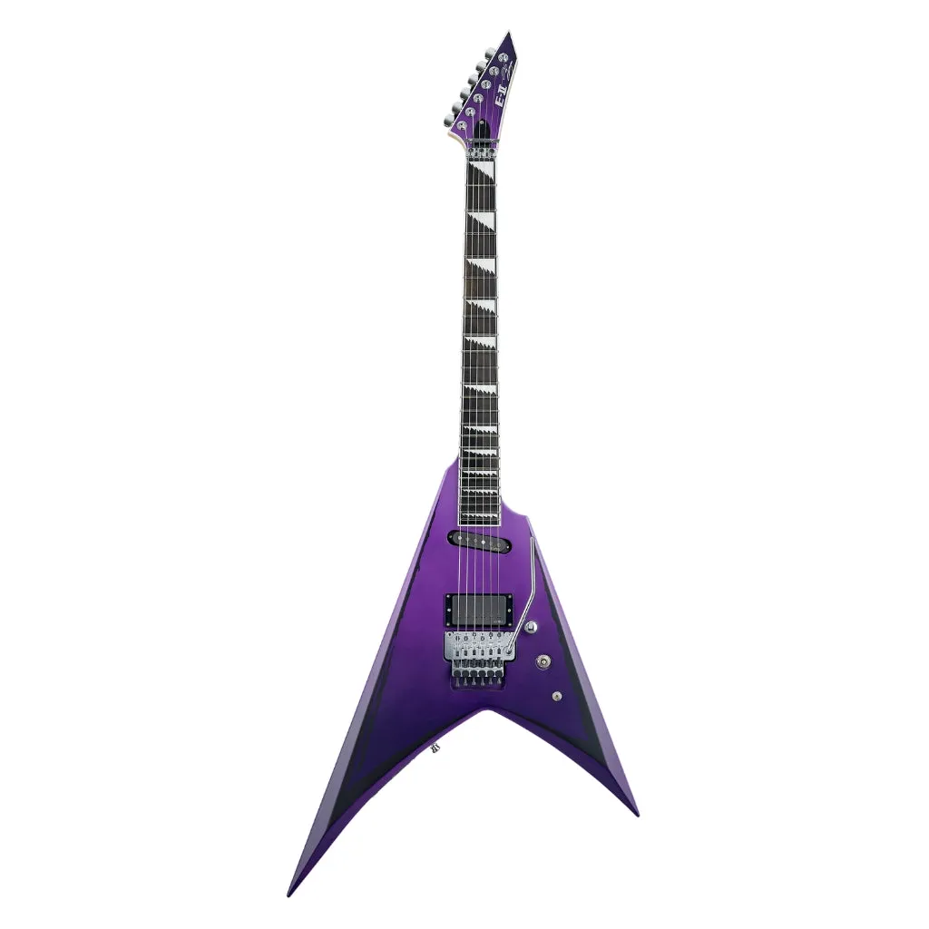 ESP E-II Alexi Ripped Electric Guitar - Purple Fade Satin