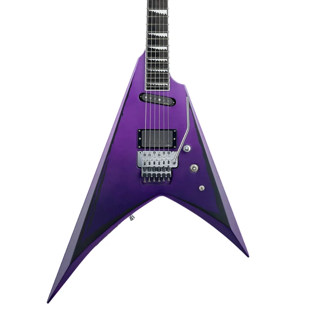 ESP E-II Alexi Ripped Electric Guitar - Purple Fade Satin