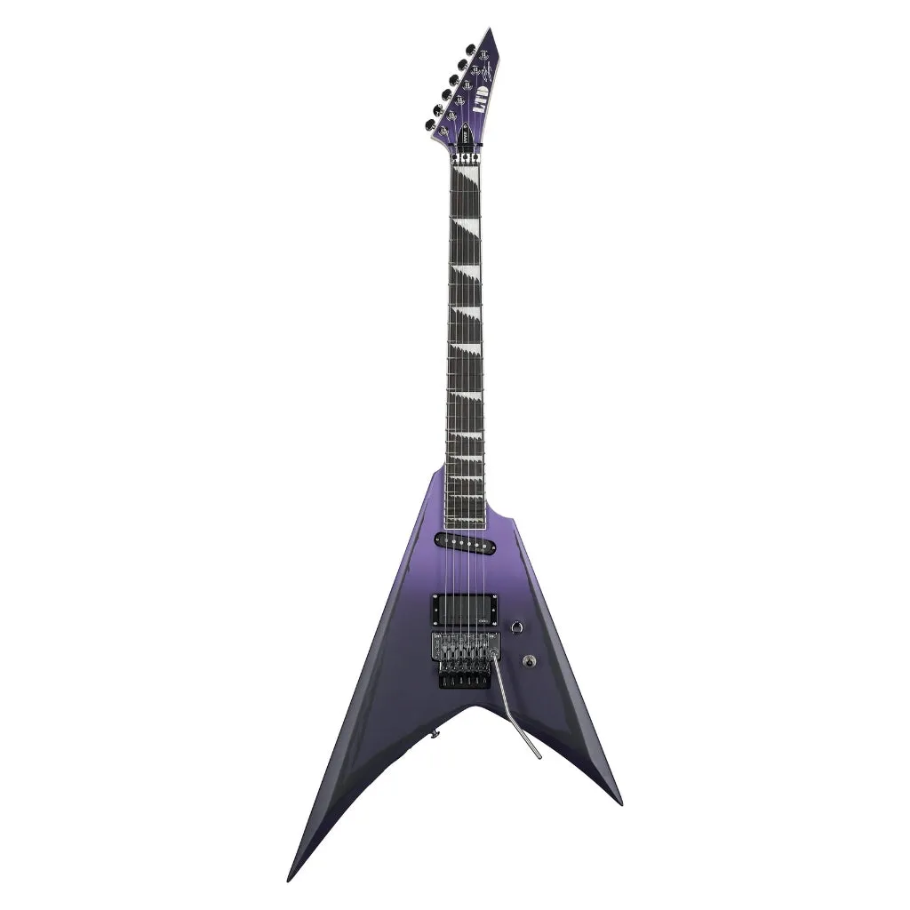 ESP LTD Alexi Ripped Electric Guitar - Purple Fade Satin