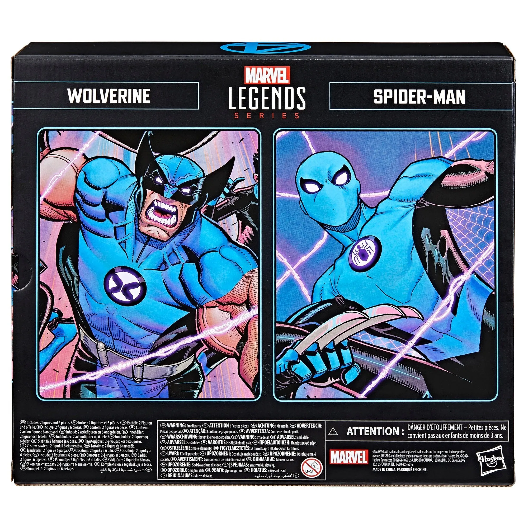 Marvel Legends Fantastic Four Wolverine & Spider-Man 2-Pack