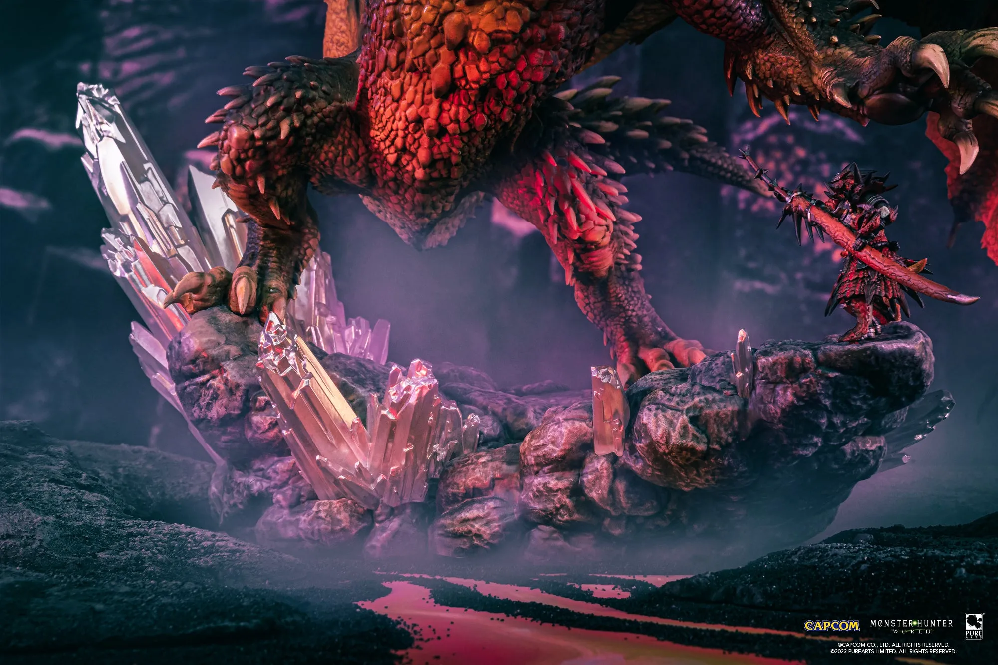 Monster Hunter World Nergigante Statue Exclusive Edition