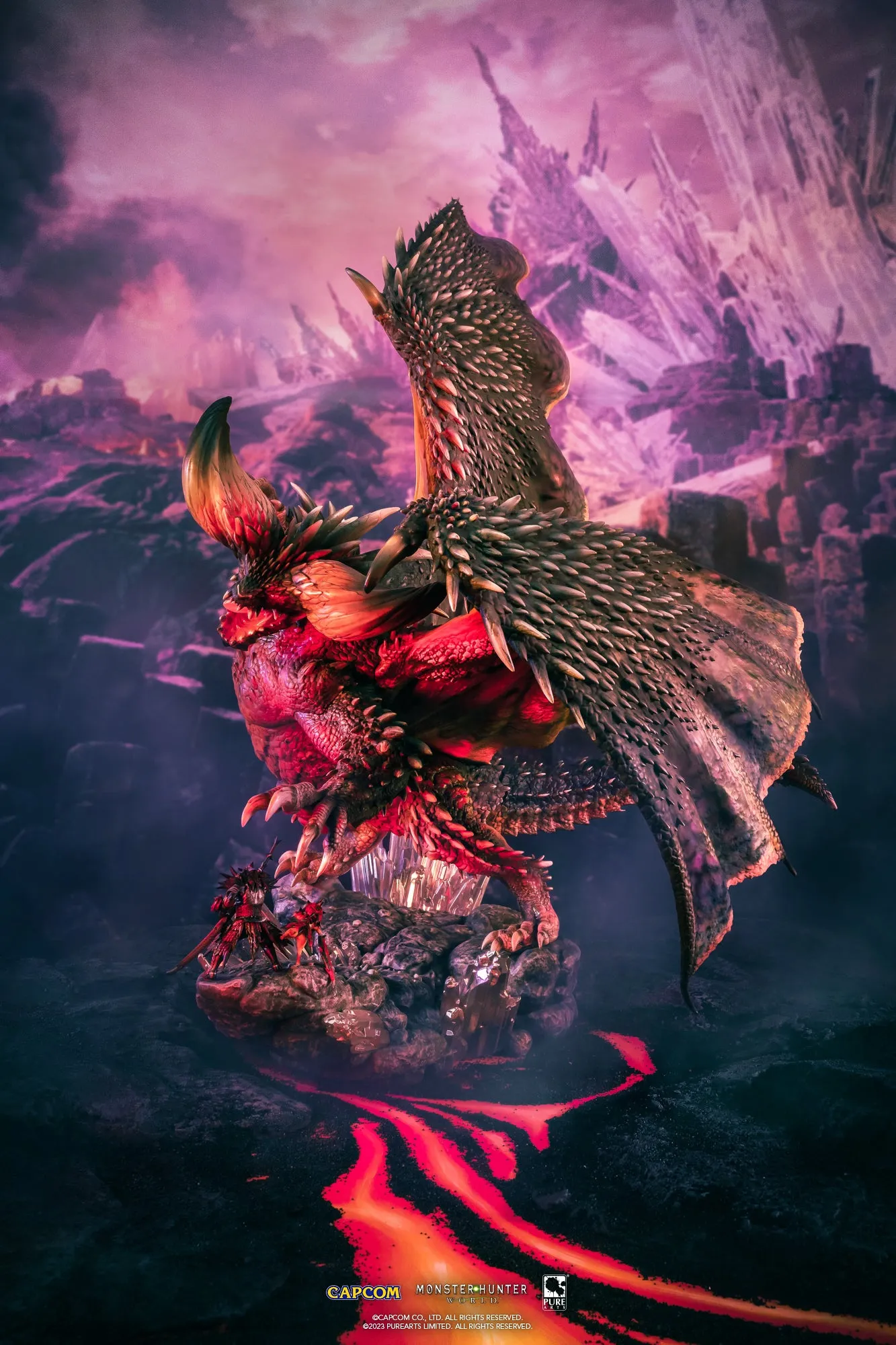 Monster Hunter World Nergigante Statue Exclusive Edition