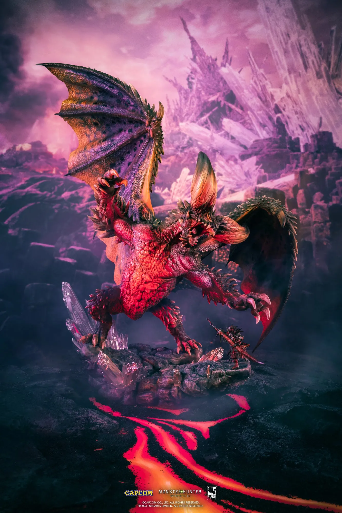 Monster Hunter World Nergigante Statue Exclusive Edition