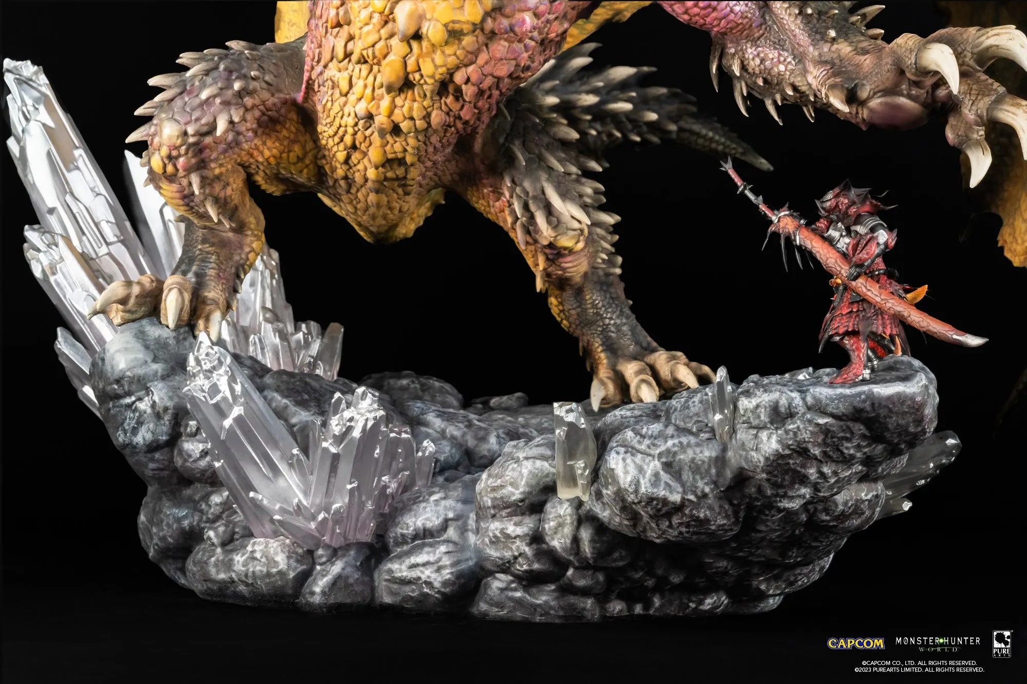 Monster Hunter World Nergigante Statue Exclusive Edition