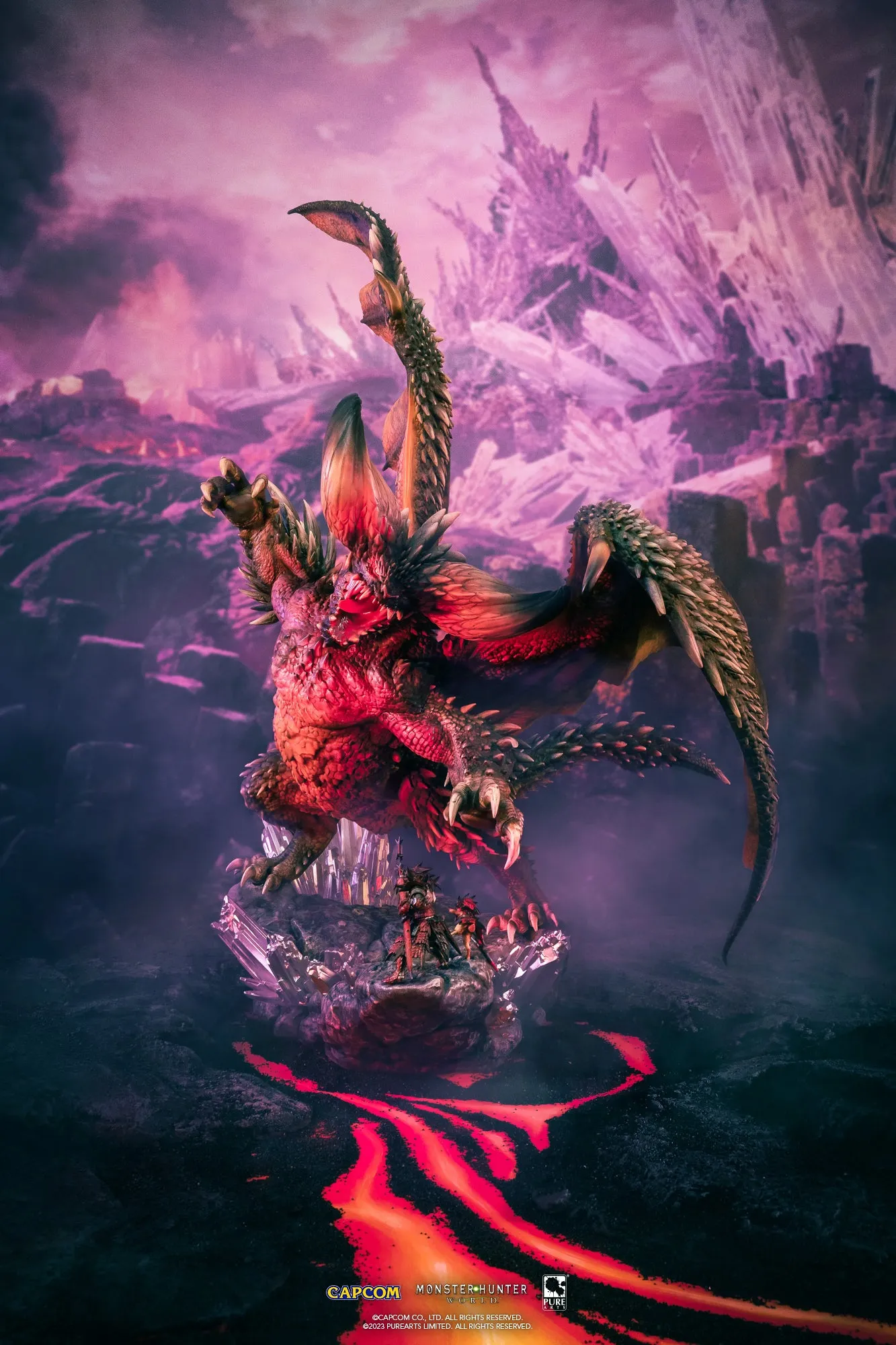 Monster Hunter World Nergigante Statue Exclusive Edition