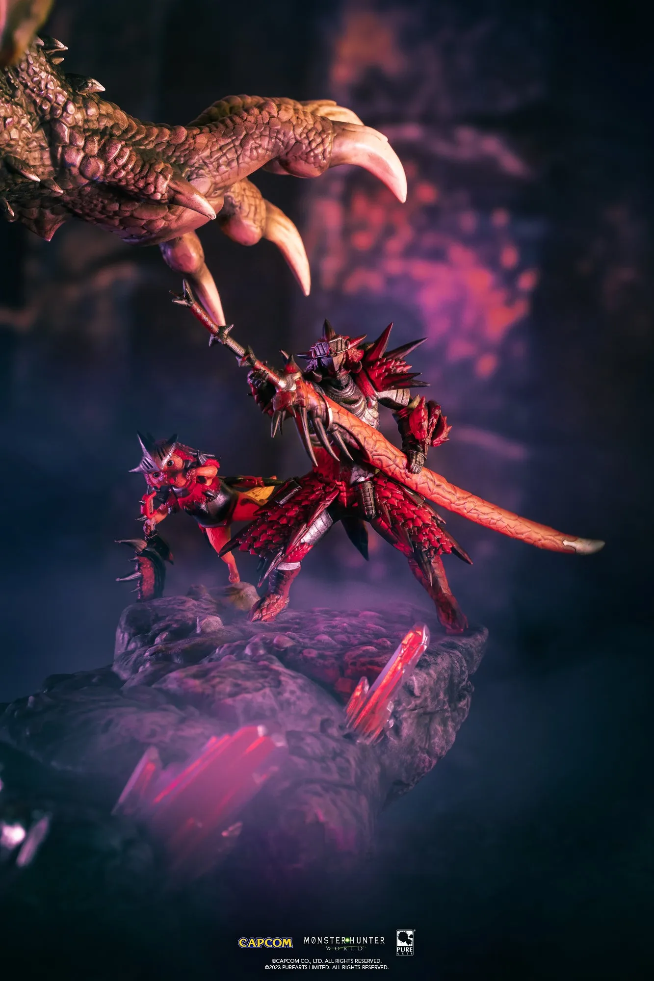 Monster Hunter World Nergigante Statue Exclusive Edition