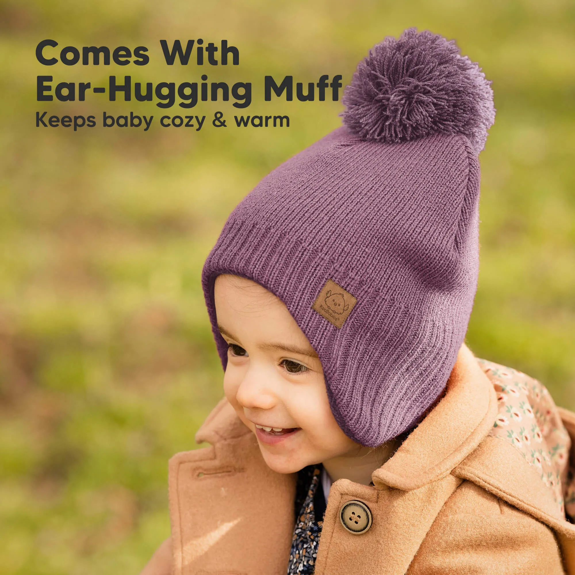 Muff Knitted Beanie (Regalia)