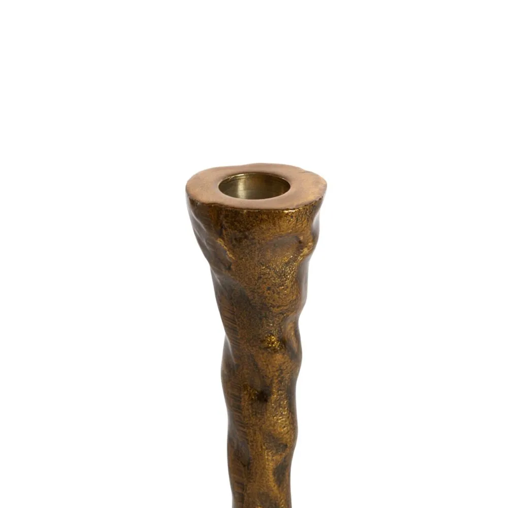 Sola Antique Bronze Candle Stick