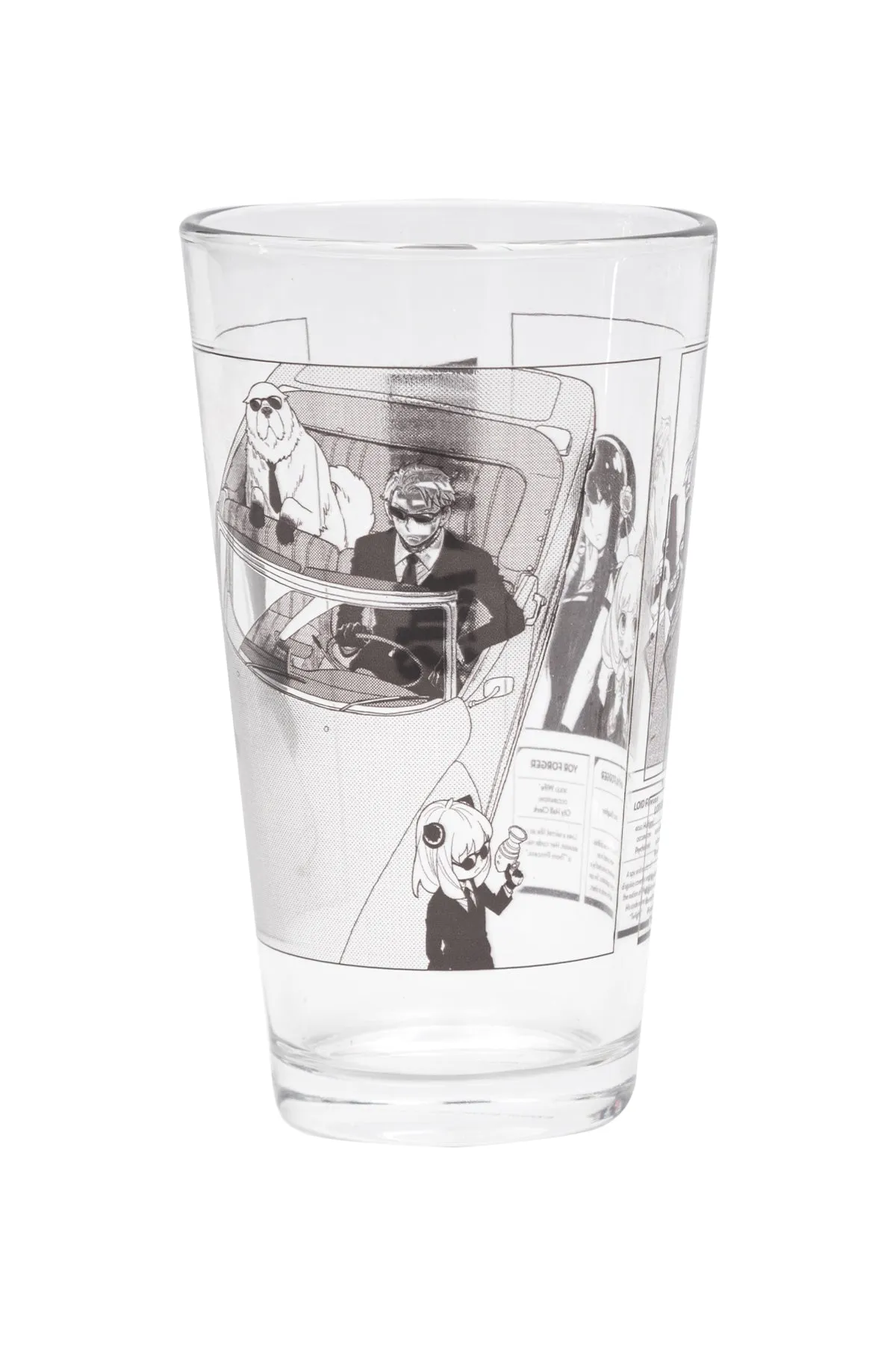 Spy x Family Anya and Family Pint Glass Set - Set of 2