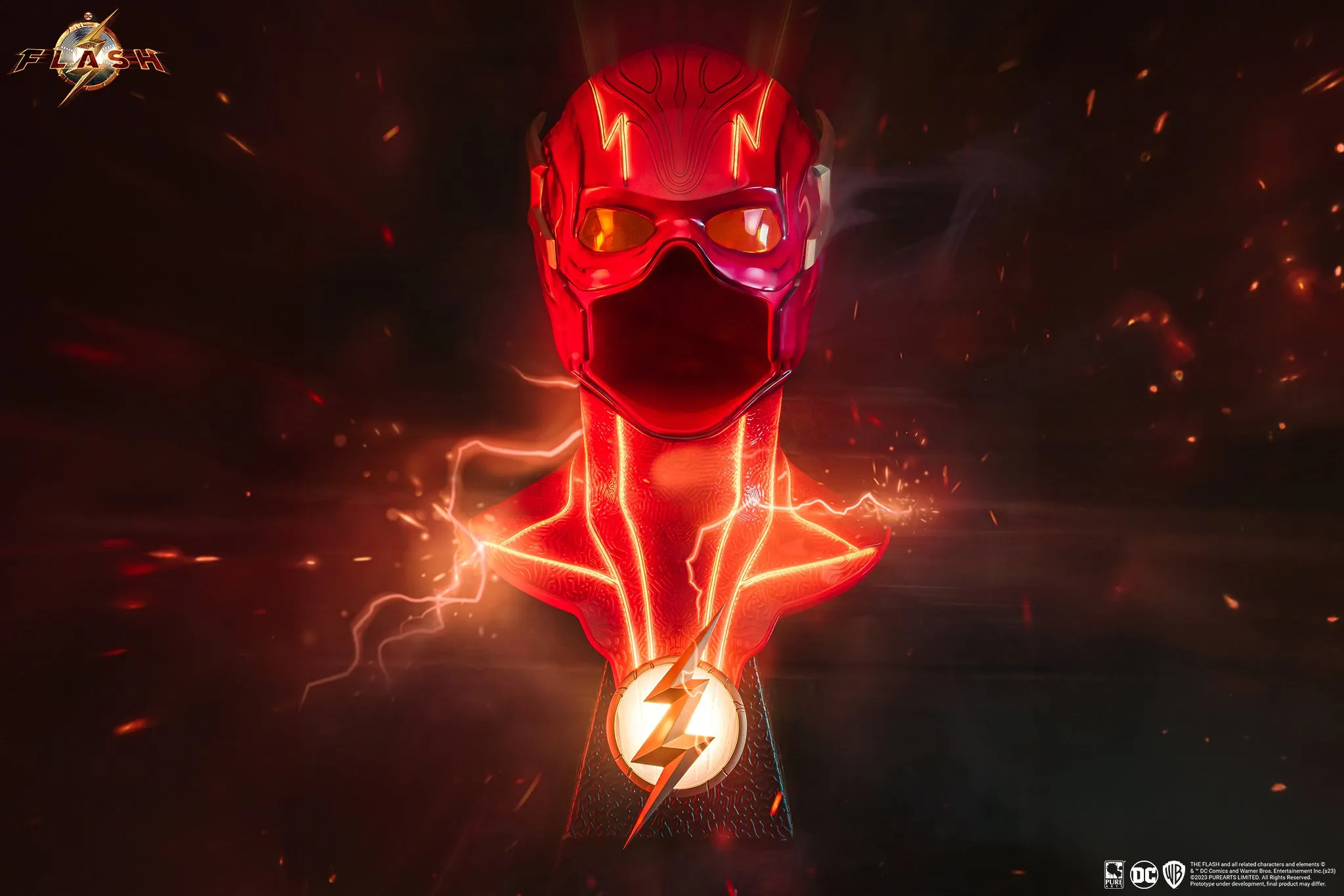 The Flash 1:1 Scale Cowl Replica Exclusive Edition