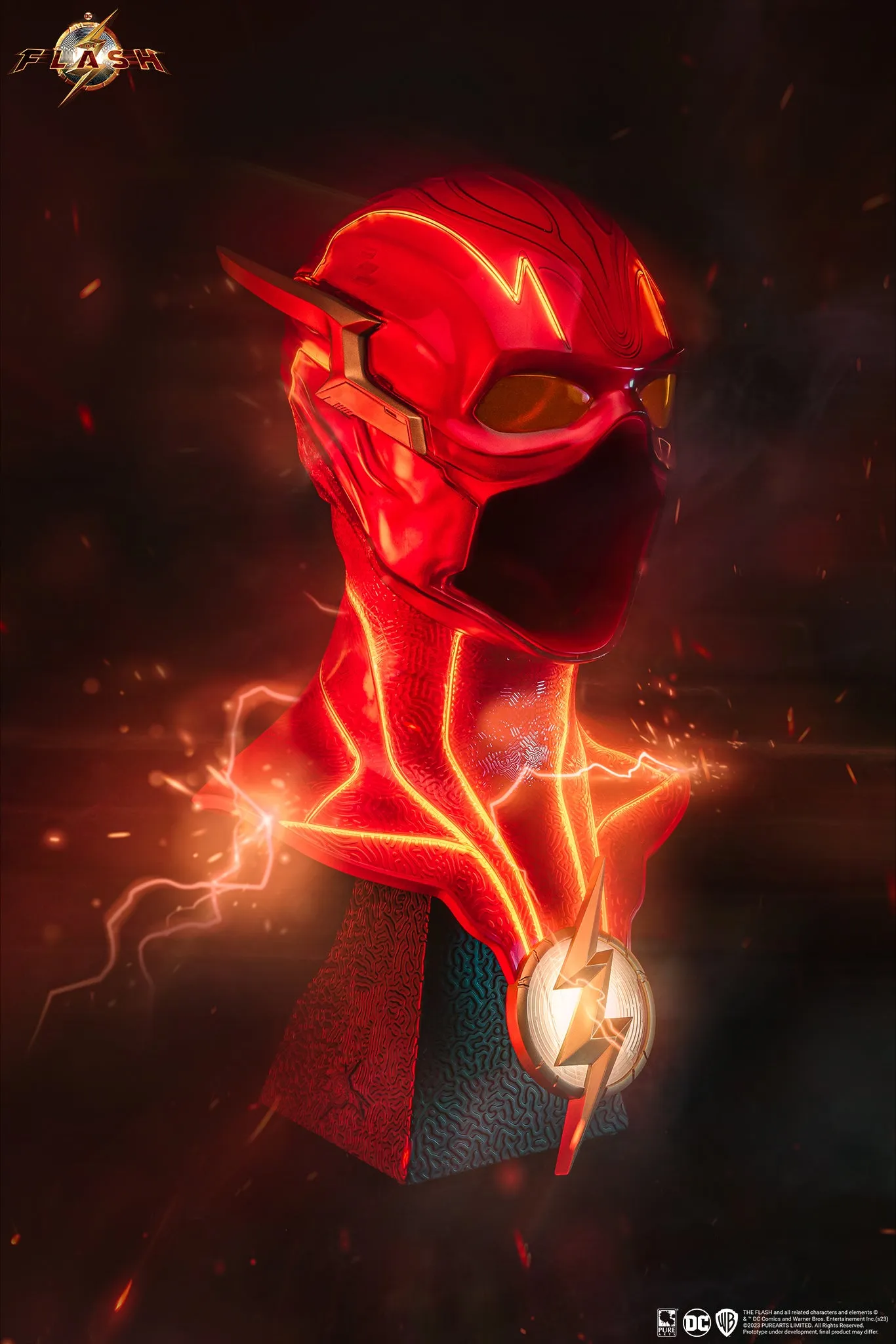 The Flash 1:1 Scale Cowl Replica Exclusive Edition